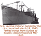 S.S. Laconia Victory Ship