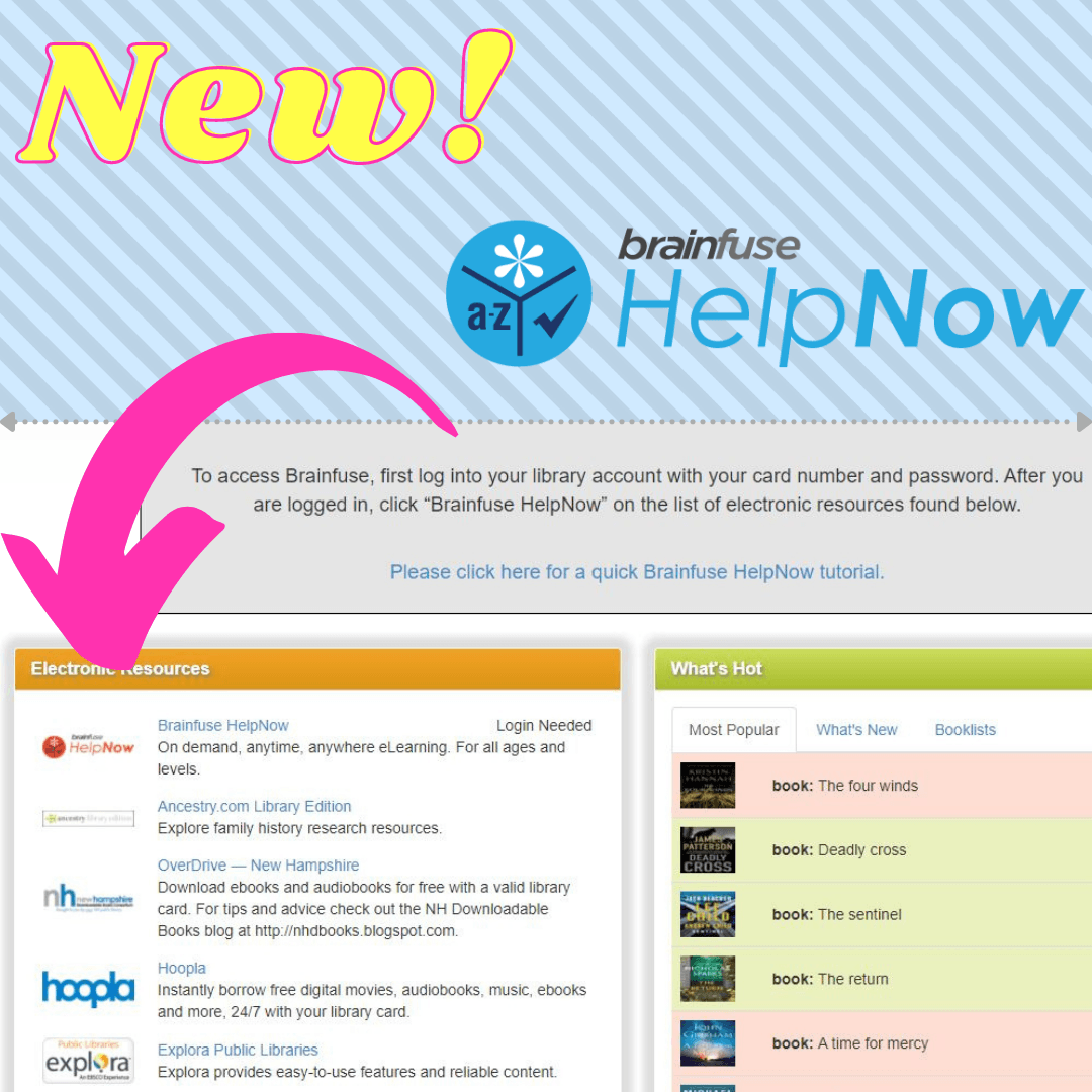 New BrainFuse HelpNow