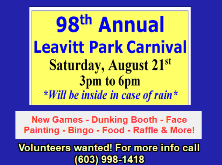 Leavitt Park Carnival