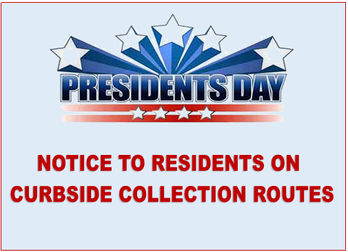 Presidents Day Trash Pickup