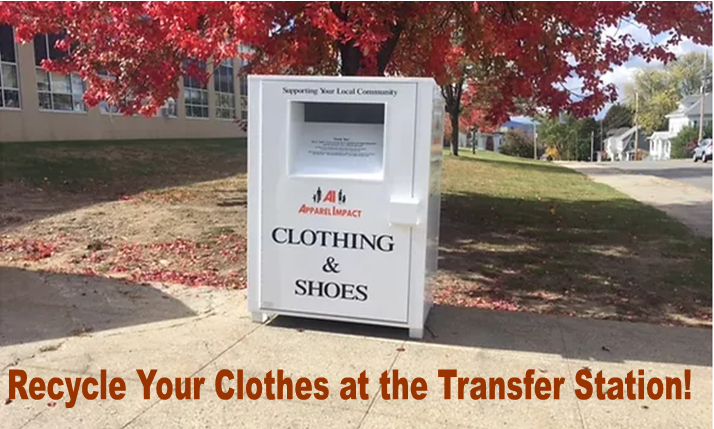 Recycle Your Clothes at the Transfer Station