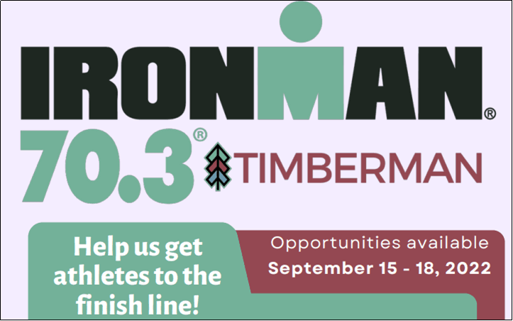 Timberman Triathlon Volunteers