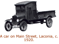 Car on Main Street 1920