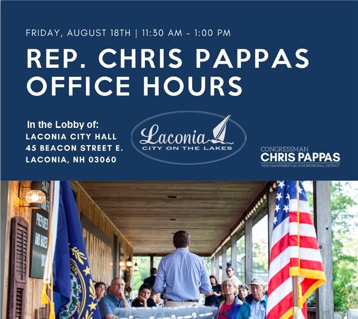 Chris Pappas Office Hours 2023