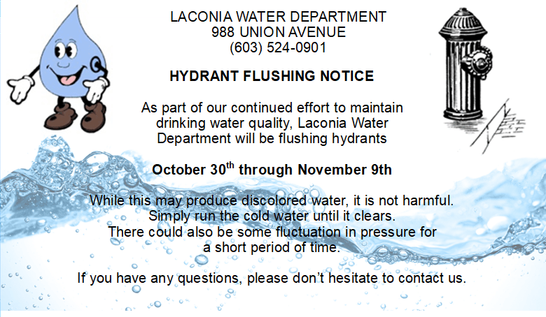 Hydrant Flushing Notice 2023