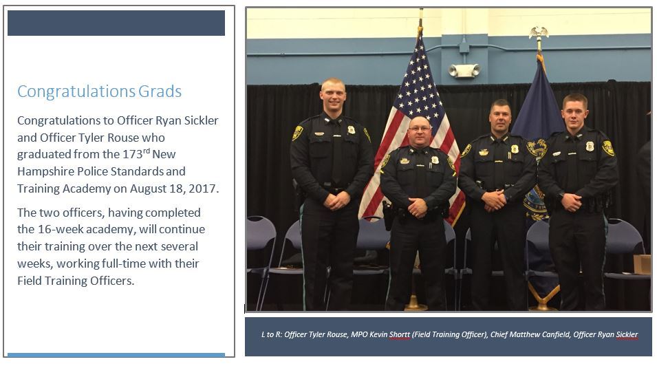 NHPSTC Academy Grads