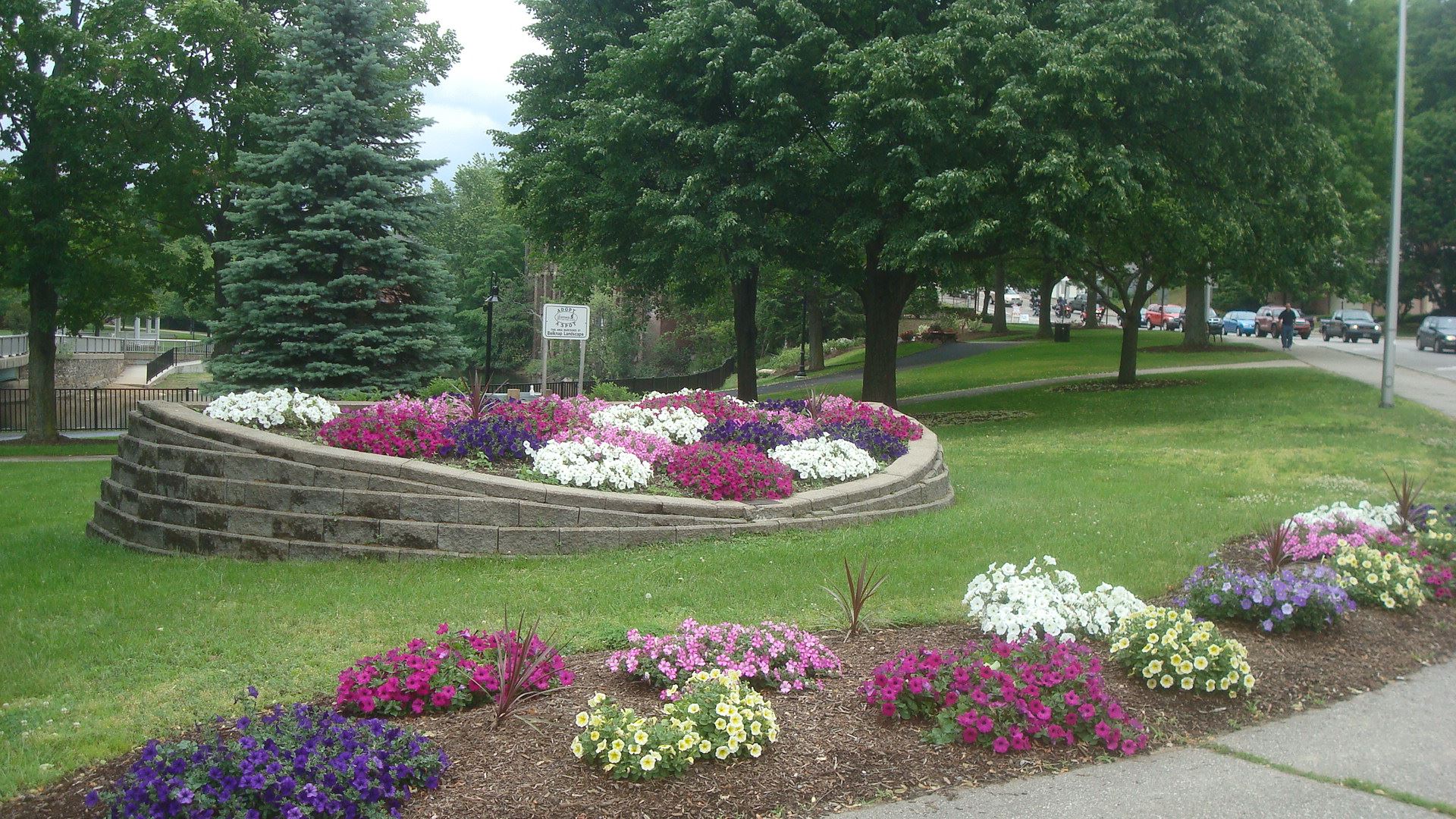 Annual Planting Beds at Stewart Park